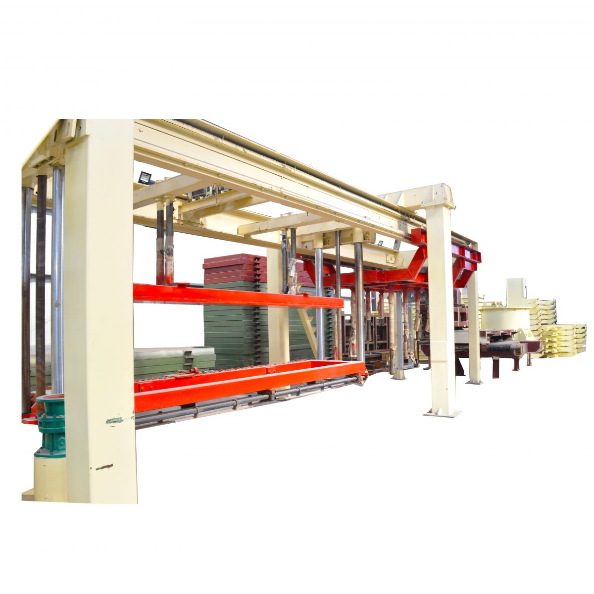 Aerated concrete brick  equipment