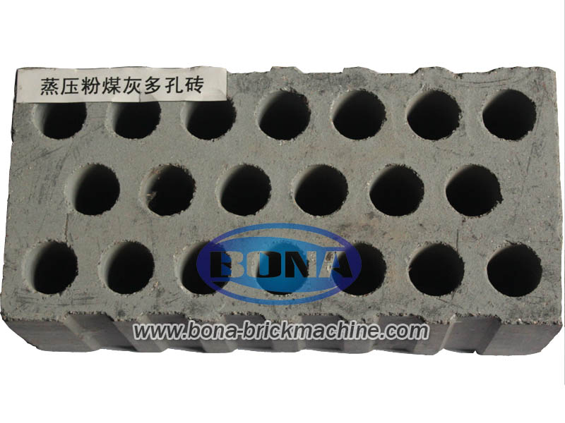 Autoclaved fly ash perforated brick