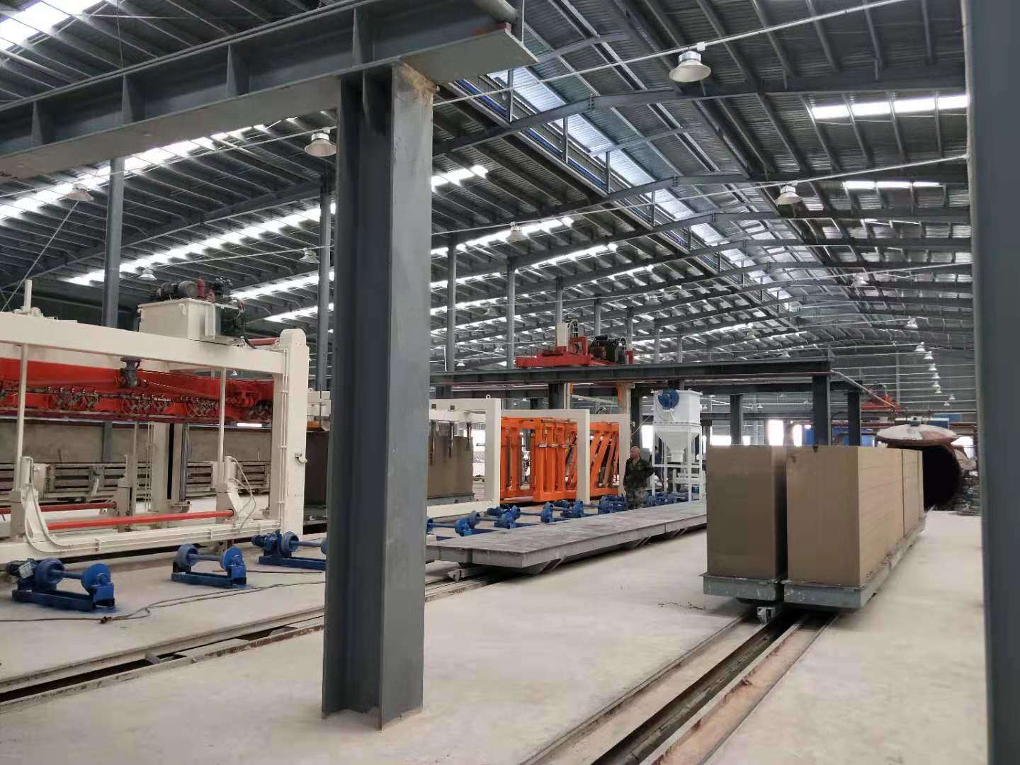 AAC block production line